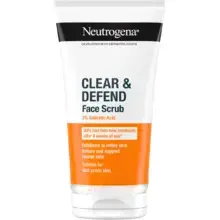 Clear & Defend Face Scrub - Peeling pro problematickou pleť