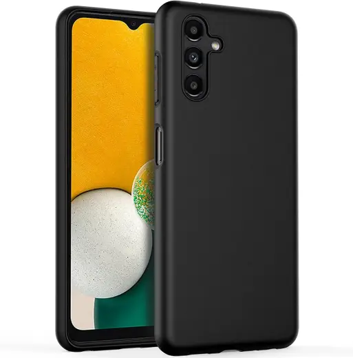 Fusion soft matte back case silicone for Samsung A136 Galaxy A13 5G black