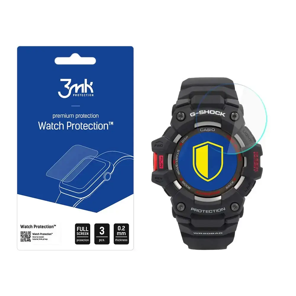 Casio G-Shock - 3mk Watch Protection™ v. FlexibleGlass Lite screen protector