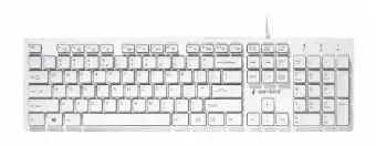Gembird Chocolate Keyboard USB US White