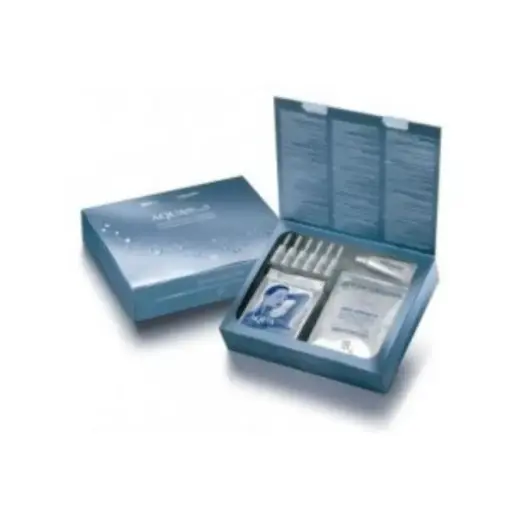 Aqua Genomics Set Bruno Vassari: Enzymatic, Peeling, Cream, For Face + Hydratant Concentrate, Hyaluronic Acid, Hydrating, Serum, For Face ml + Aqua Genomics, All Skin Types, Light Cream, For Face, 20 ml + Aqua Sorbet, Hyaluronic Acid, Hydrating, Rich Cream, For Face