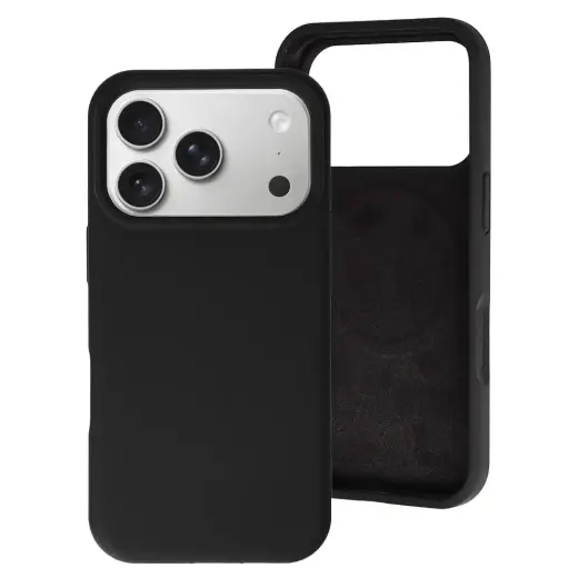 MagColor Pure phone case with MagSafe support for iPhone 17 Pro black