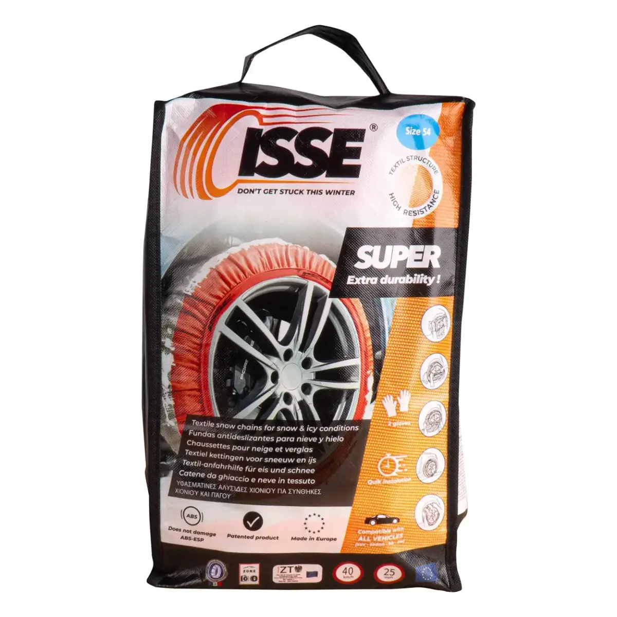 Textile snow chains Isse Super 70 2pcs