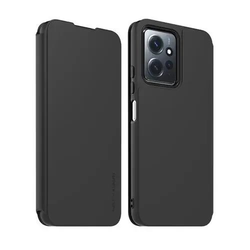 Made for Xiaomi Book Case for Redmi Note 12 4G Black