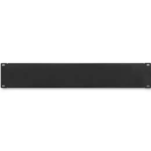 Qoltec Solid steel blanking panel for 19" RACK cabinets | 2U