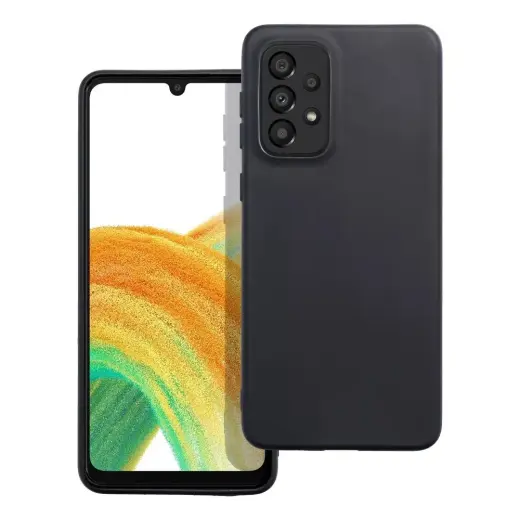 MATT phone case for Samsung Galaxy A33 5G (A336) black