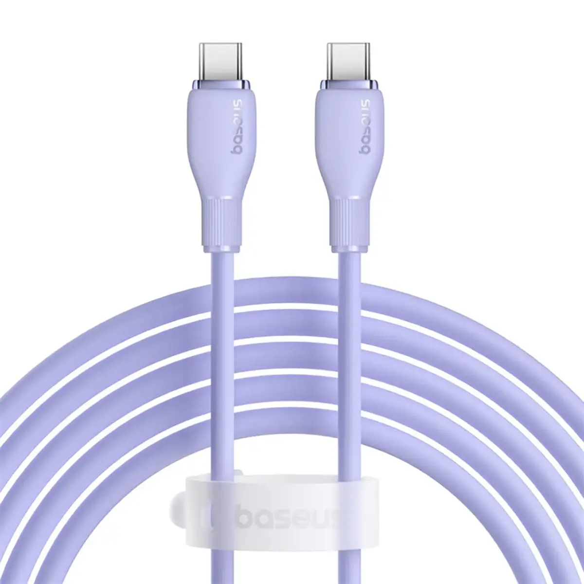 Baseus Pudding data transfer and charging cable | USB-C to USB-C | 100W | 2m | purple