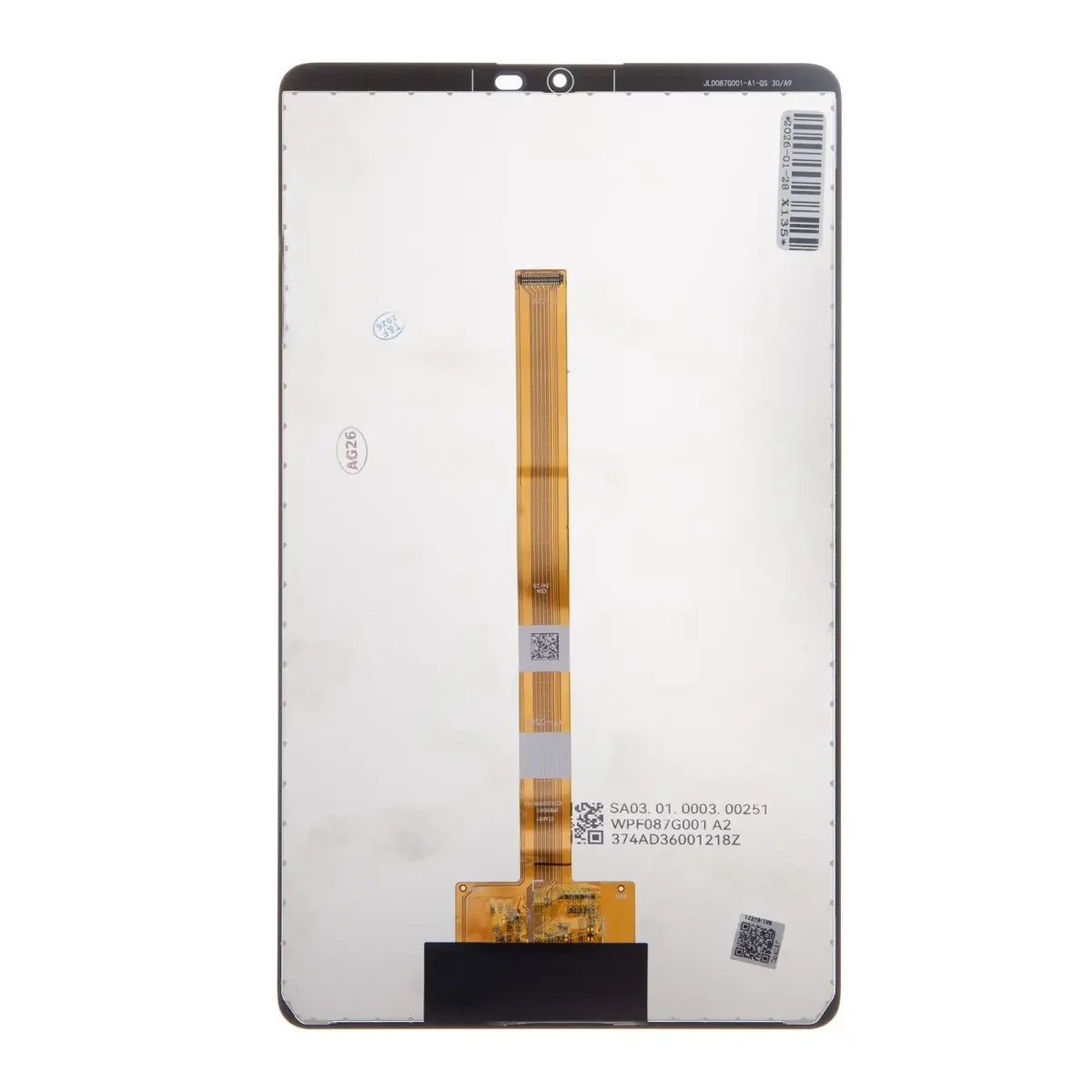 LCD display + Touch Unit Samsung X135 Galaxy Tab A11 4G/LTE Black