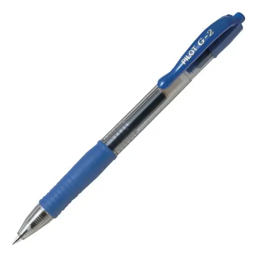 Gela pildspalva PILOT G-2 0.5mm zila tinte