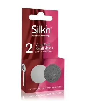Silk'n FreshPedi Soft & Medium Replacement Head for Electric Foot File for FreshPedi 2 Pieces