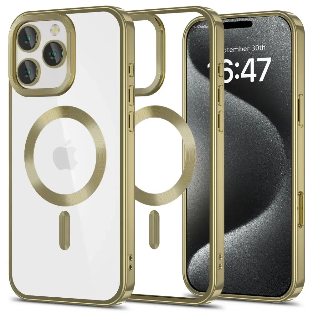 TECH-PROTECT MAGFLEX MAGSAFE IPHONE 16 PRO MAX SATĪNA ZELTA KRĀSĀ