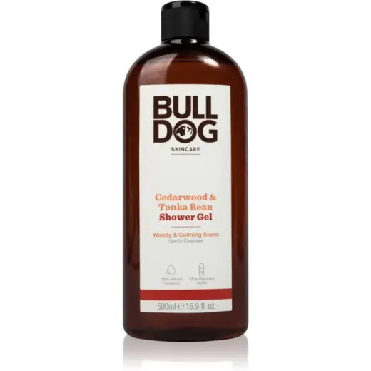 Bulldog Shower Gel Cedarwood and Tonka Beans 500 Ml