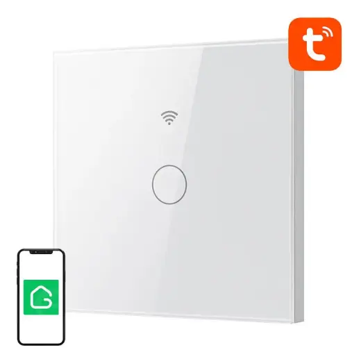 Smart Touch WiFi Light Switch Gosund SLS1 Single (optional N) Tuya