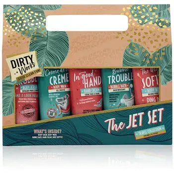 "The Jet Set (Neroli, Skalní růže & Jasmín) Set - Body Care Gift Set"