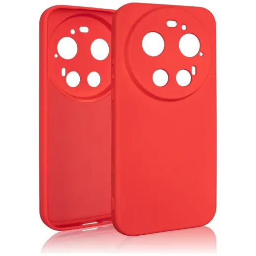 Beline Silicone Case for Xiaomi 17 Ultra, Red