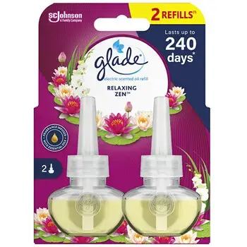 Glade Relaxing Zen Refill Duo - Sada náplní do elektrického osvěžovače vzduchu 20ml