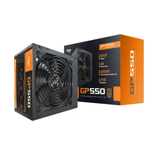 Aigo GP550 Computer Power Supply 80 Plus Bronze 650W (black)