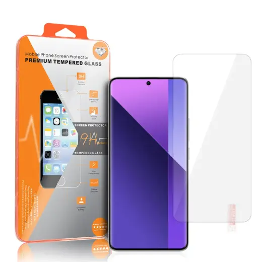 защитное стекло оранжевое защитное стекло для телефона Xiaomi Redmi Note 13 Pro