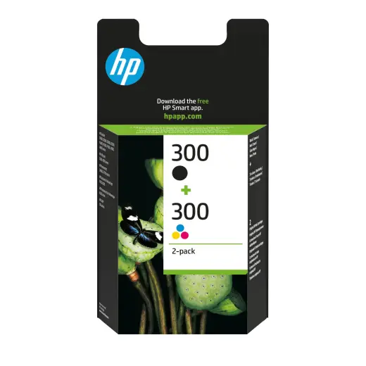 Tintes kārtridžu komplekts HP 300 CN637EE melns/trīskrāsu