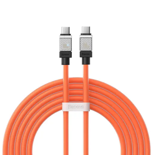 Baseus cable CoolPlay USB-C - USB-C 2m 100W orange