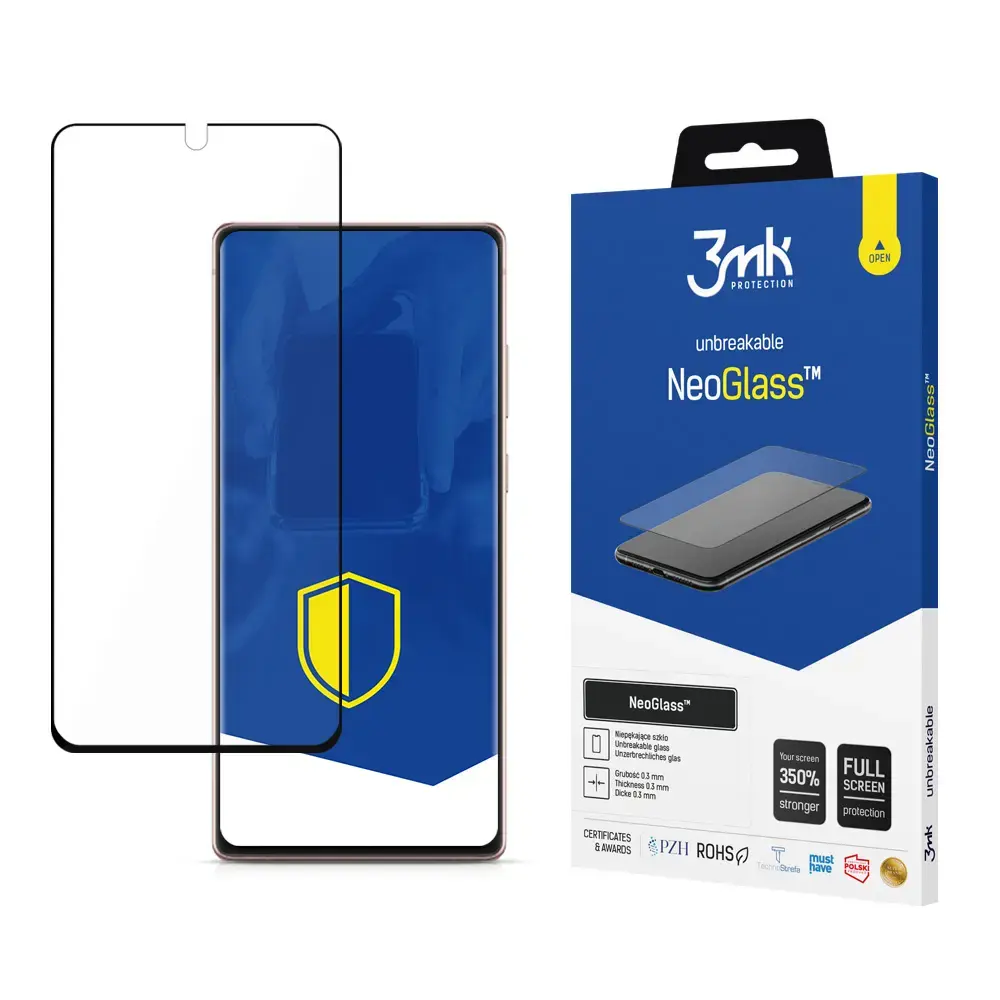 Samsung Galaxy Note20 5G Black - 3mk NeoGlass™ screen protector