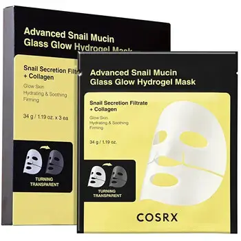 COSRX Glass Glow Hydrogel Mask Set 34.0g