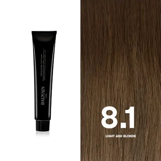 Balmain Professionnel, Couleurs Couture, Permanent Hair Dye, 8.1 Light Ash Blonde, 60 ml