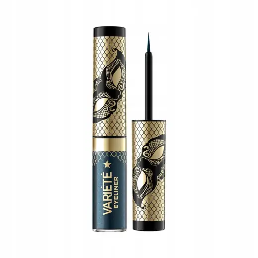 Eveline Cosmetics, Variete, Waterproof, Sparkling, Liquid Eyeliner, 03, Chameleon, 4 ml