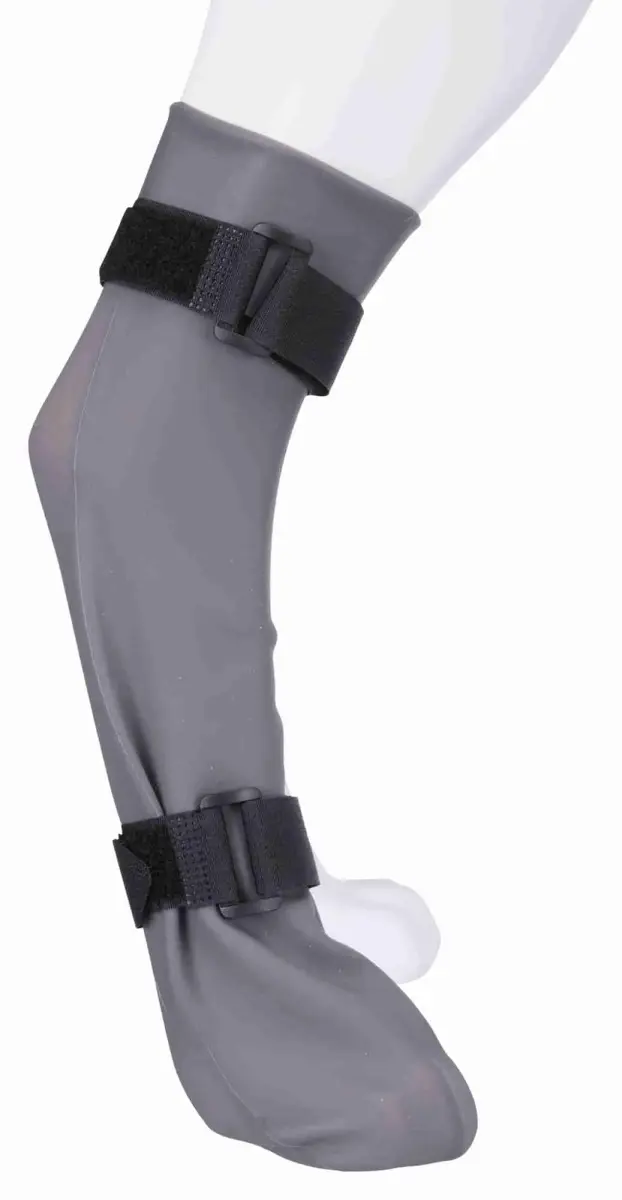 Zeķes ar neslīdošu zoli suņiem : Protective Sock, silicone, L: 10 cm|40 cm, grey