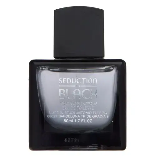 Antonio Banderas Seduction in Black Eau de Toilette for men 50 ml