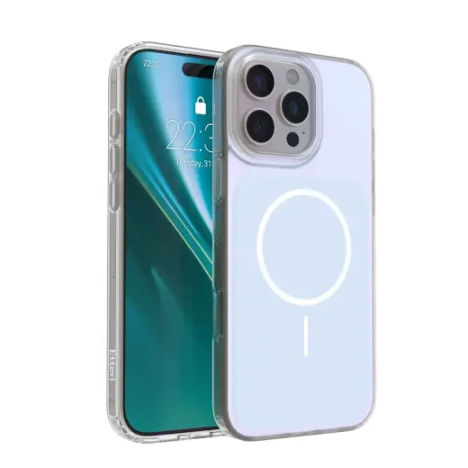 Etteri Hidden Pearl Epoxy Mag maciņš telefonam iPhone 16 Pro Max zils