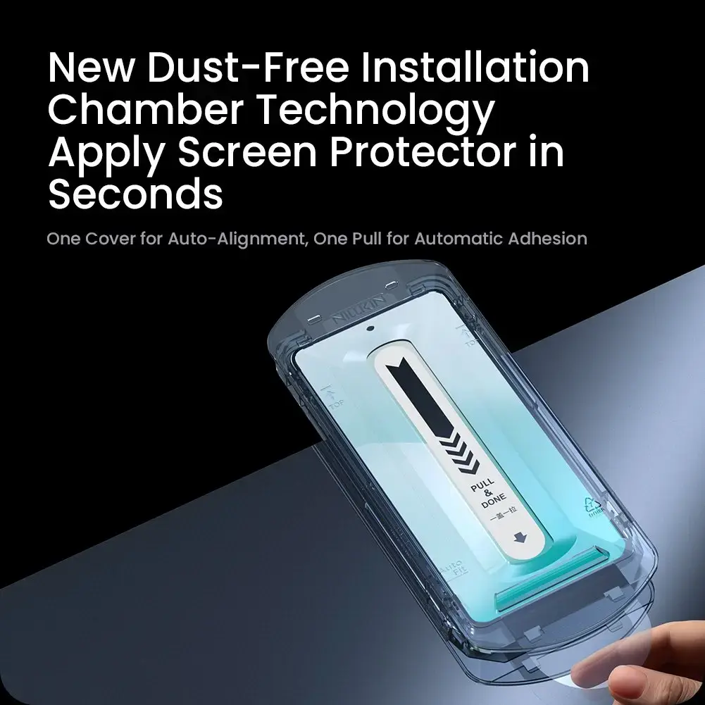 Nillkin H+ PRO 2.5D AR aizsargstikls telefona ekrānam Samsung Galaxy S26 Ultra (S948) ar uzstādīšanas rāmi