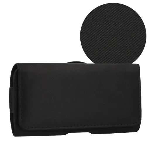 HIT Belt Holster (SIZE XXL) for Samsung S25 Ultra/A16 5G/Xiaomi Redmi A5/14C design 1 black (172x83 mm)