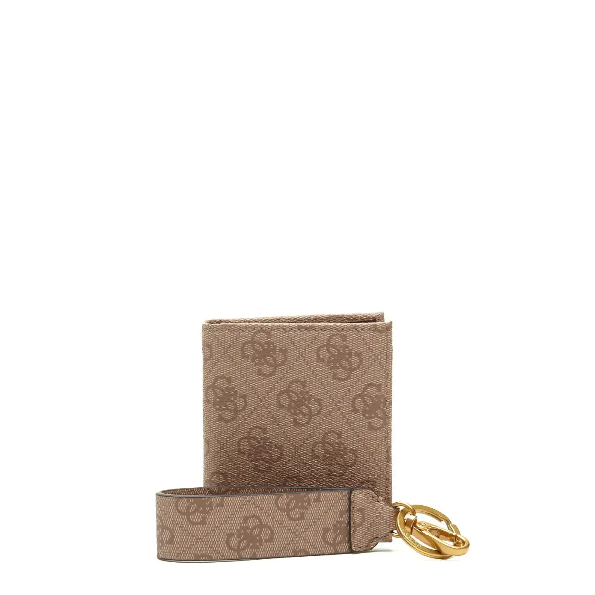 Set, Guess, Vezzola, Textile Wallet, With 4G logo Keychain, GBOX SM BFLD W/CP&KRN, Beige, For Men