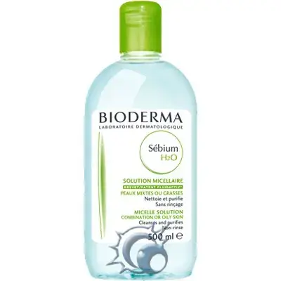 Bioderma Sebium H2O Micelle Solution with Pump 500 Ml