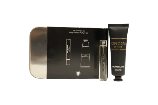 Set Montblanc: Explorer Extreme, Eau De Parfum, For Men, 7.5 ml + Explorer Extreme, Shower Gel, 30 ml