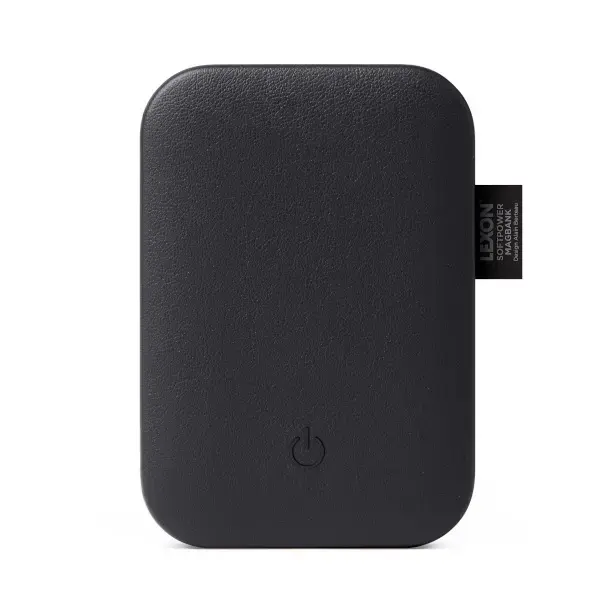 Lexon Softpower MagBank Inductive Powerbank 4000 mAh 15W black LL153N