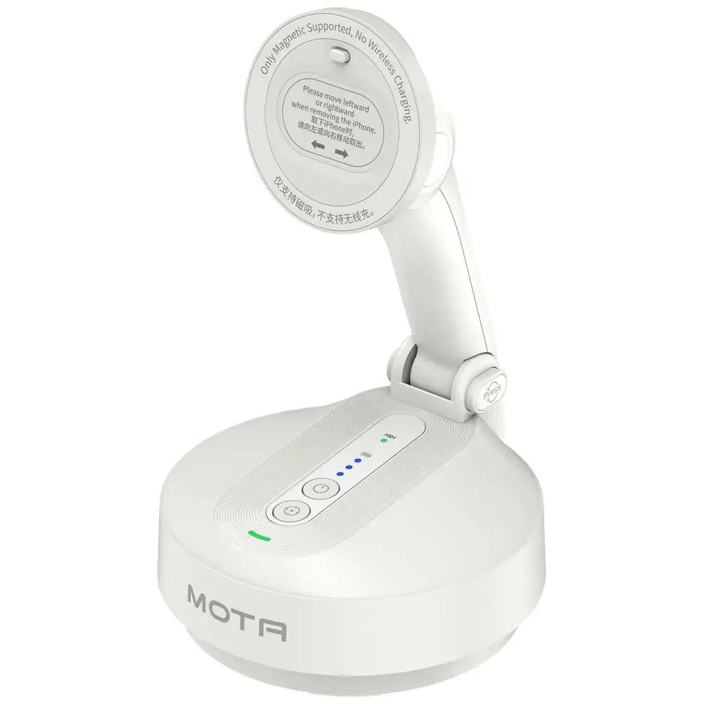 Comitok Mota Magnetic iPhone Holder White