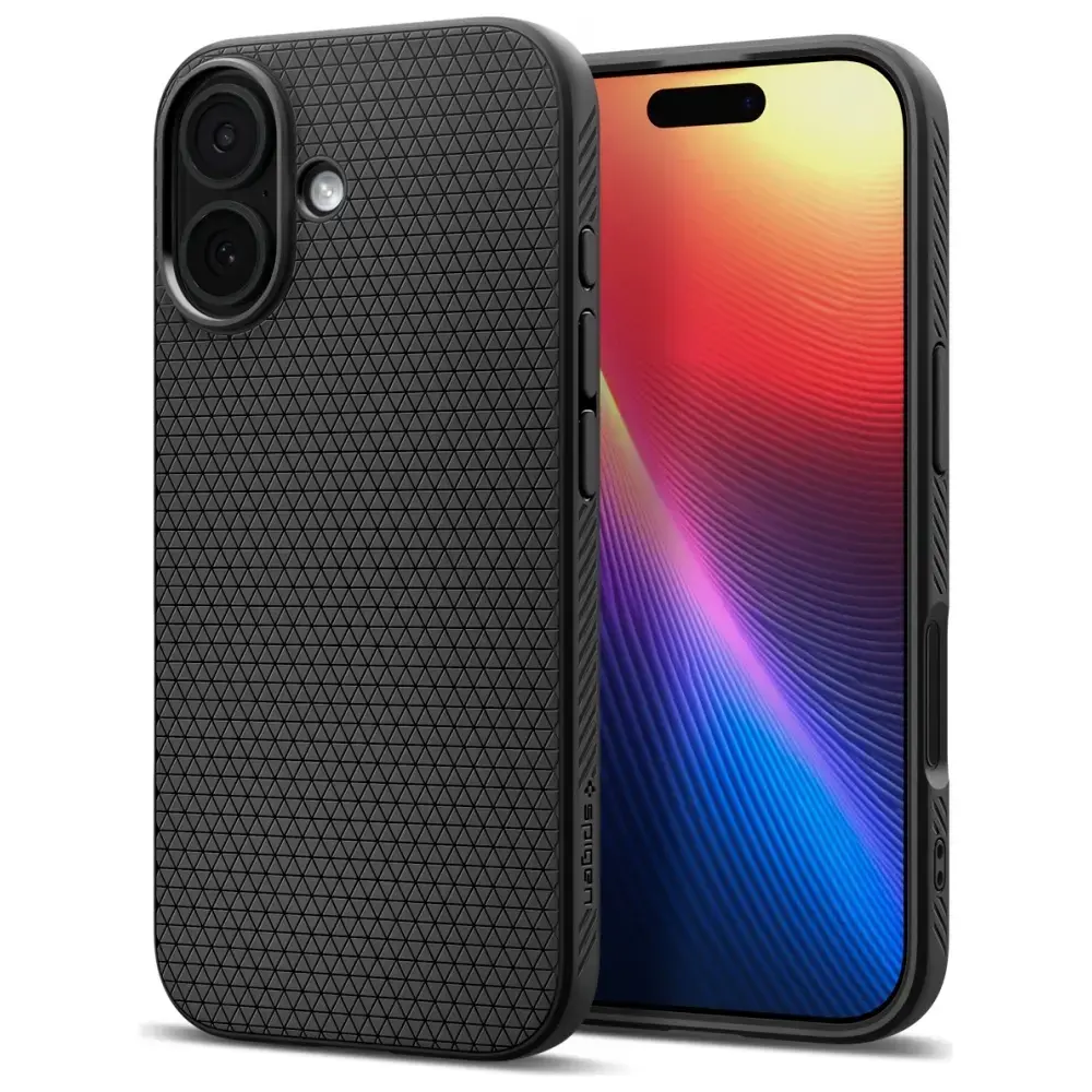 Spigen Liquid Air Case for iPhone 17 Black