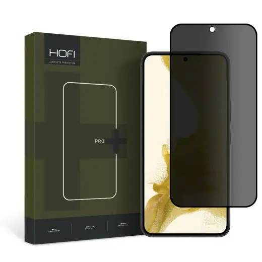HOFI ANTI SPY aizsargstikls telefonam Samsung Galaxy S22 | Samsung Galaxy S21 | Samsung Galaxy S23 (privātuma efekts)