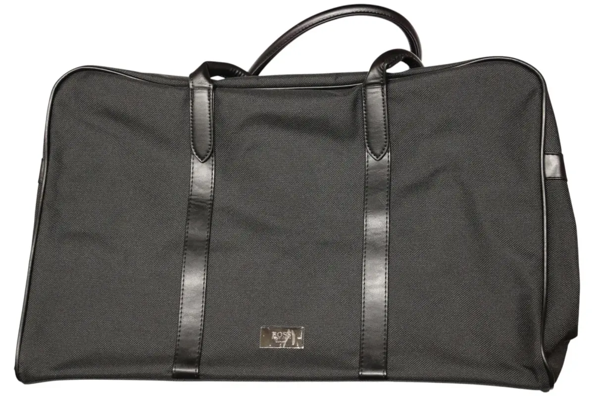 Hugo Boss, Boss, Weekend Bag, GWP Textile Travel Bag, Black