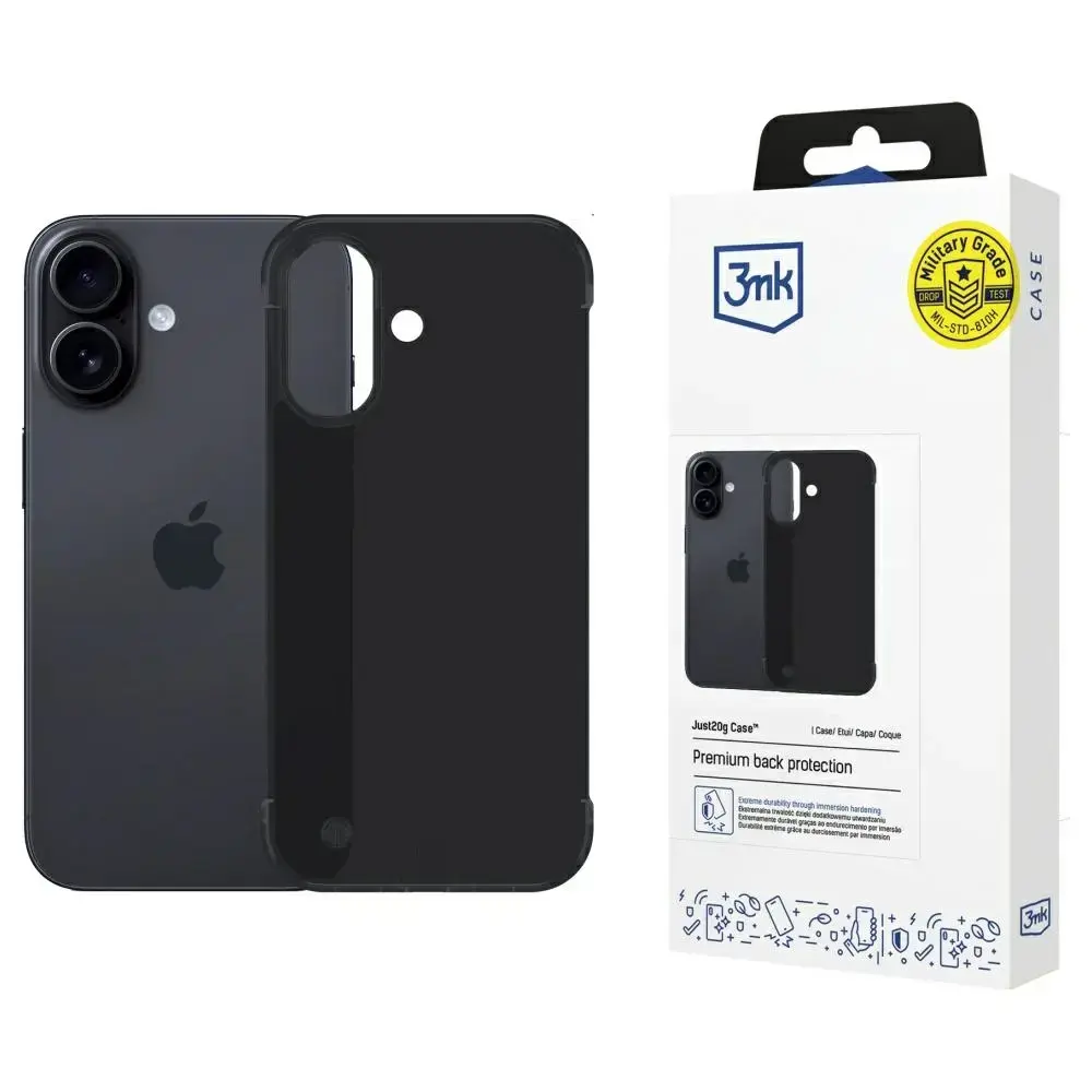 3MK Just20g Matt Case for iPhone 16
