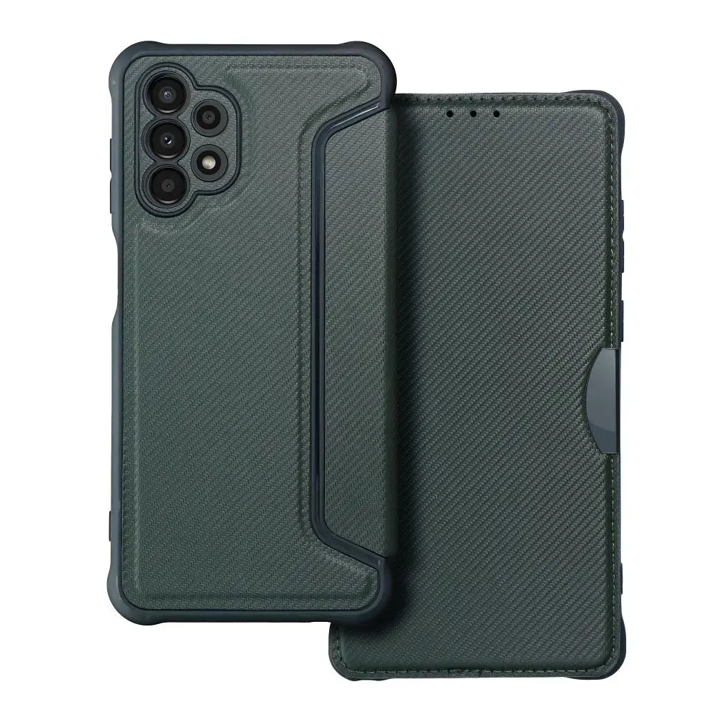 Razor book type phone case for Samsung Galaxy A32 4G (A325) green