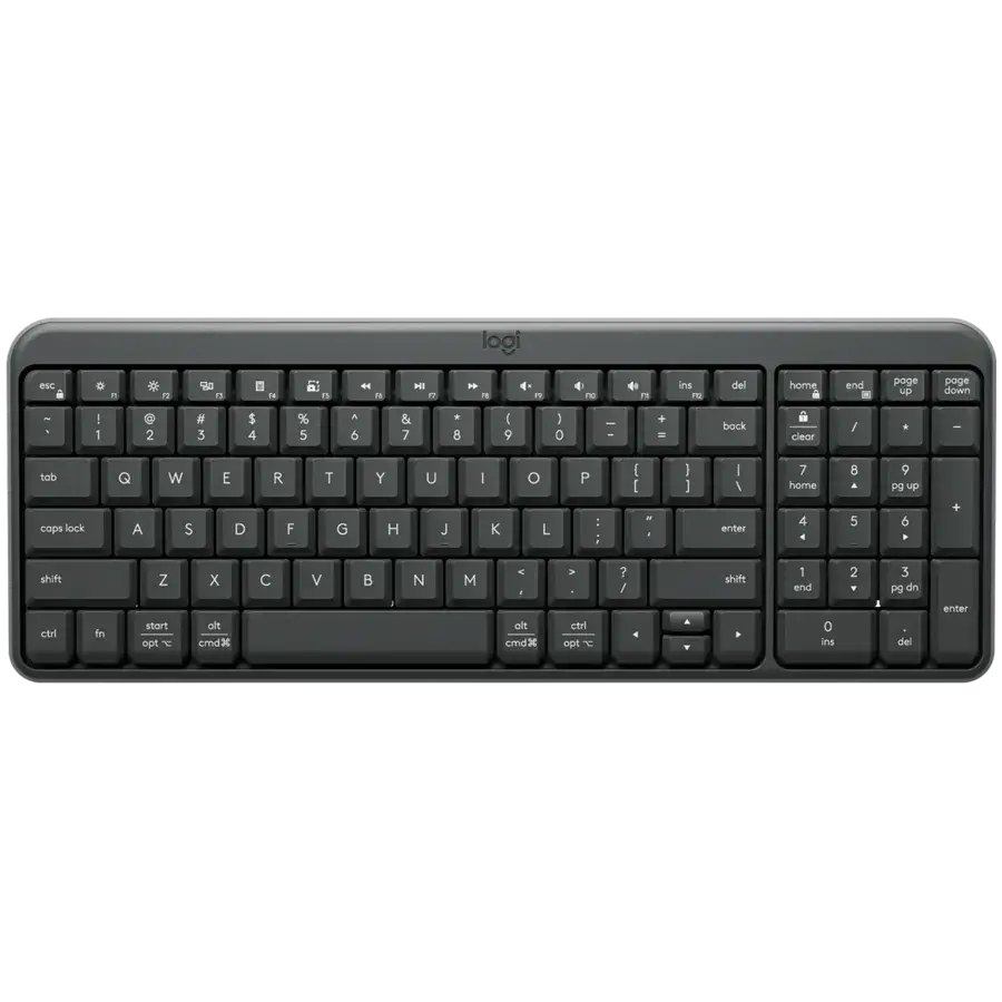 LOGITECH K250 - GRAPHITE - CZE-SKY - 2.4GHZ/BT - INTNL-973