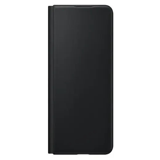 EF-FF926LBE Samsung Leather Flip Cover for Galaxy Z Fold 3 Black