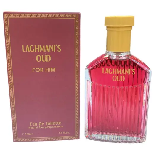 Fine Perfumery Laghmani Oud Red (EDT) Eau de Toilette for Men 100 ml
