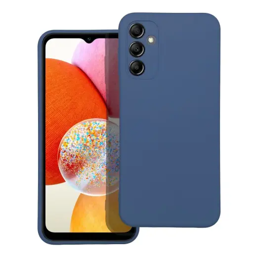 Silicone phone case for Samsung Galaxy A14 4G (A145) | A14 5G (A146) blue