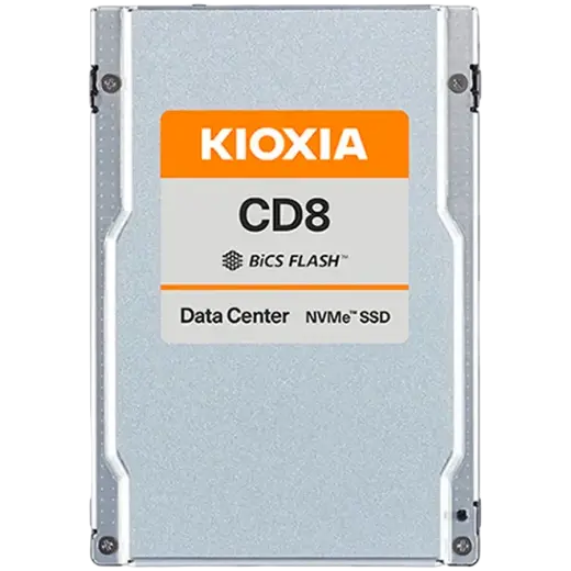 SSD Kioxia (U.2 15MM, 3.84TB, Pcle Gen4 1x4, BiCS FLASH TLC, CD8-R SIE)