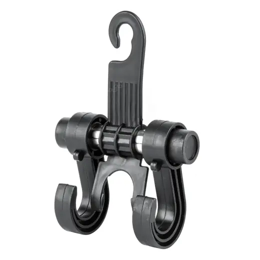 Car headrest hanger hooks