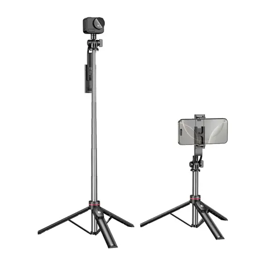 Borofone Selfie Stick BY15 Throne bluetooth with tripod and remote control black